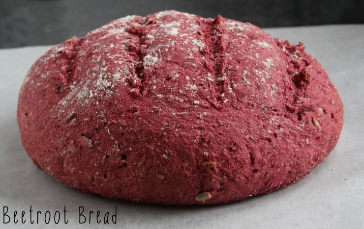 Baby friendly Beetroot Bread for Babies and delicious for the whole family