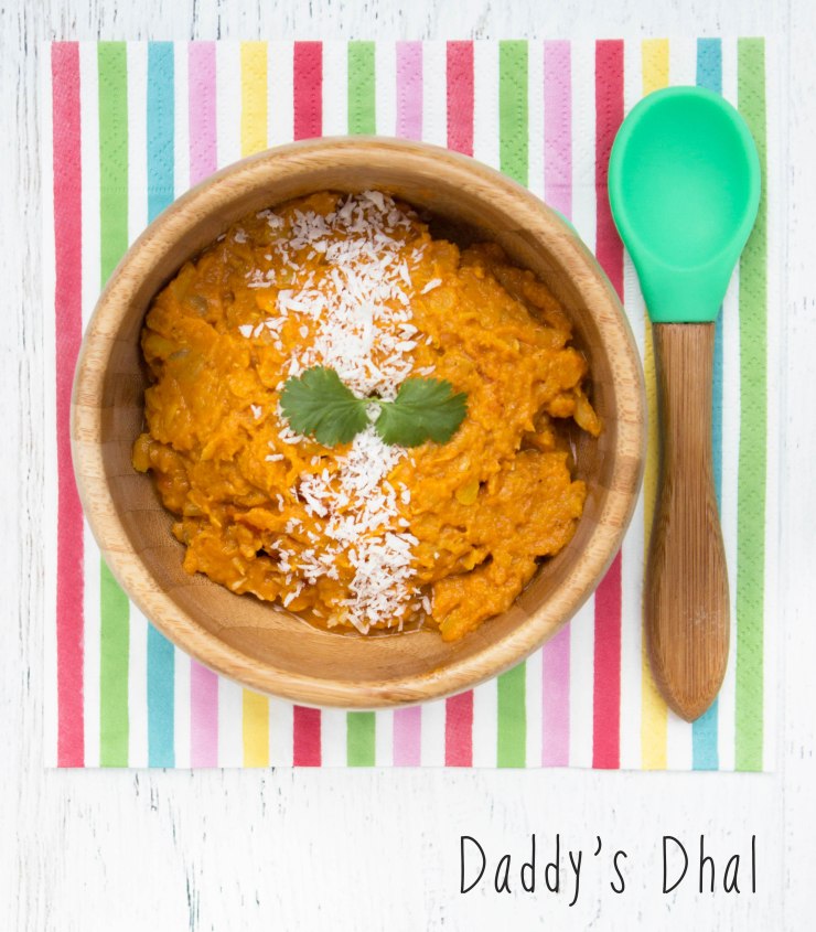 Dairy Free Vegan Dhal Recipe for babies weaning