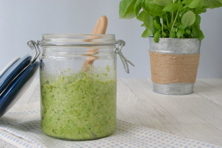 Easy Pea-sy Pesto Children and Baby Lunch 